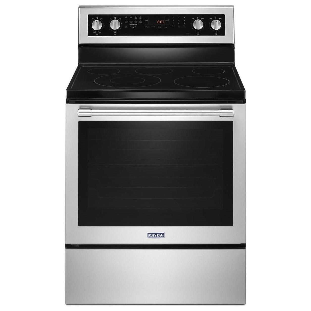 Wide outlet electric oven
